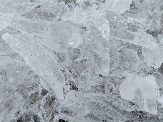 broken crystals