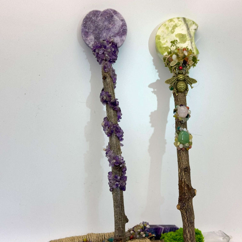 Magic Crystal Scepter|You Pick - Touch Vintage