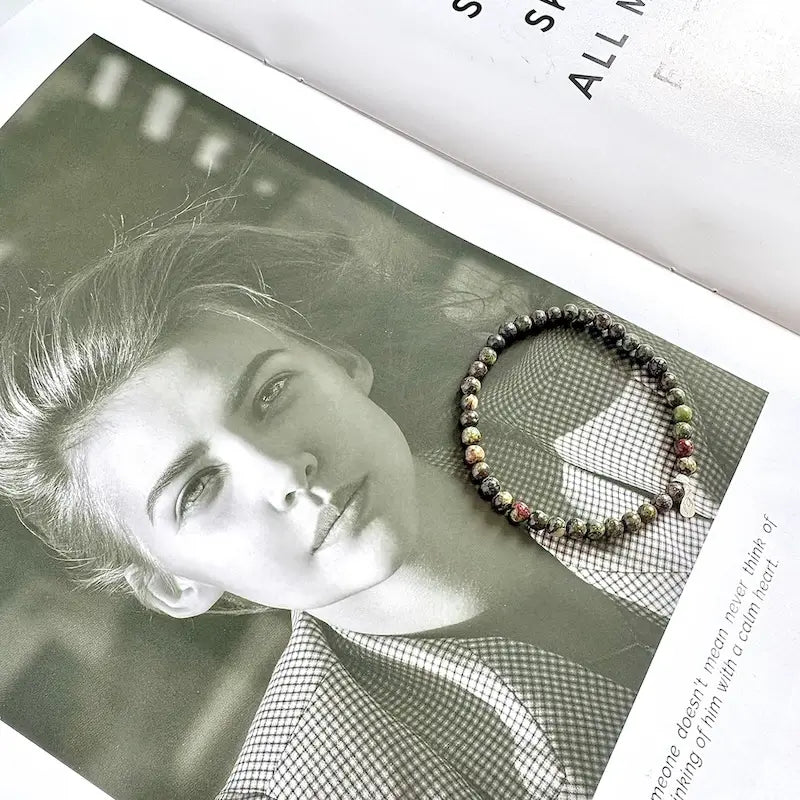 Bloodstone Bracelet - SideView|Touch Vintage