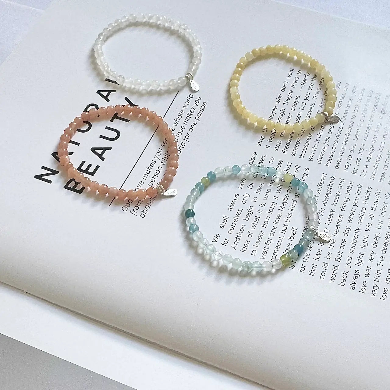 Cancer Sign Bracelets - Side View | Touch Vintage