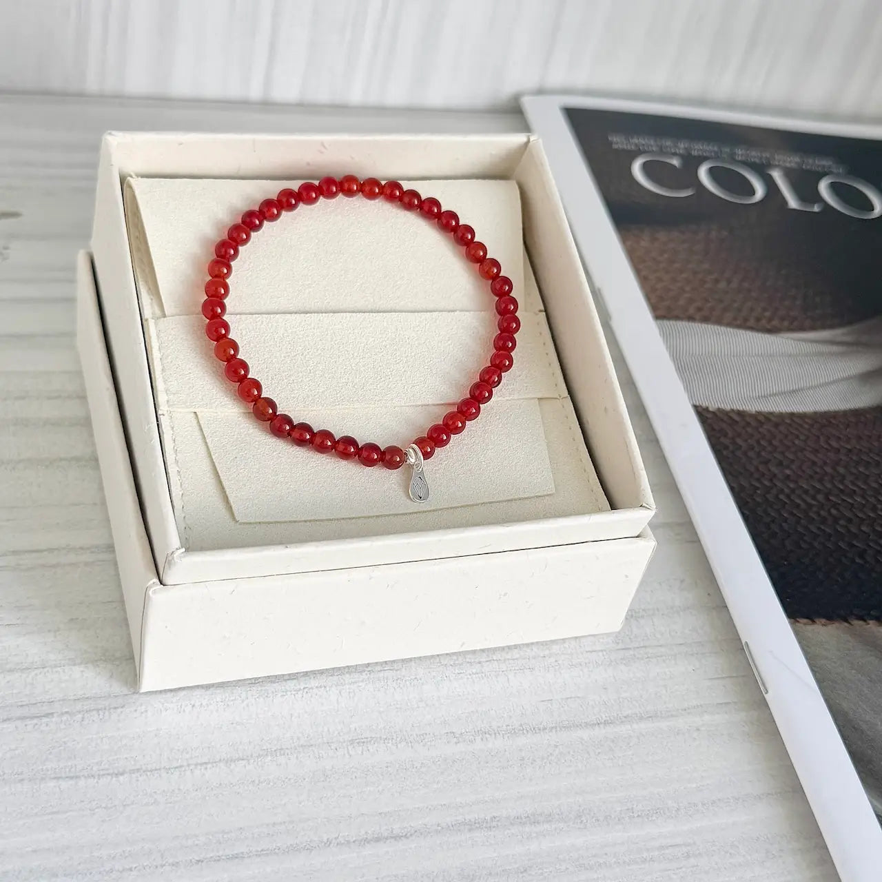 Carnelian Bracelet - Gift Packaging|Touch Vintage