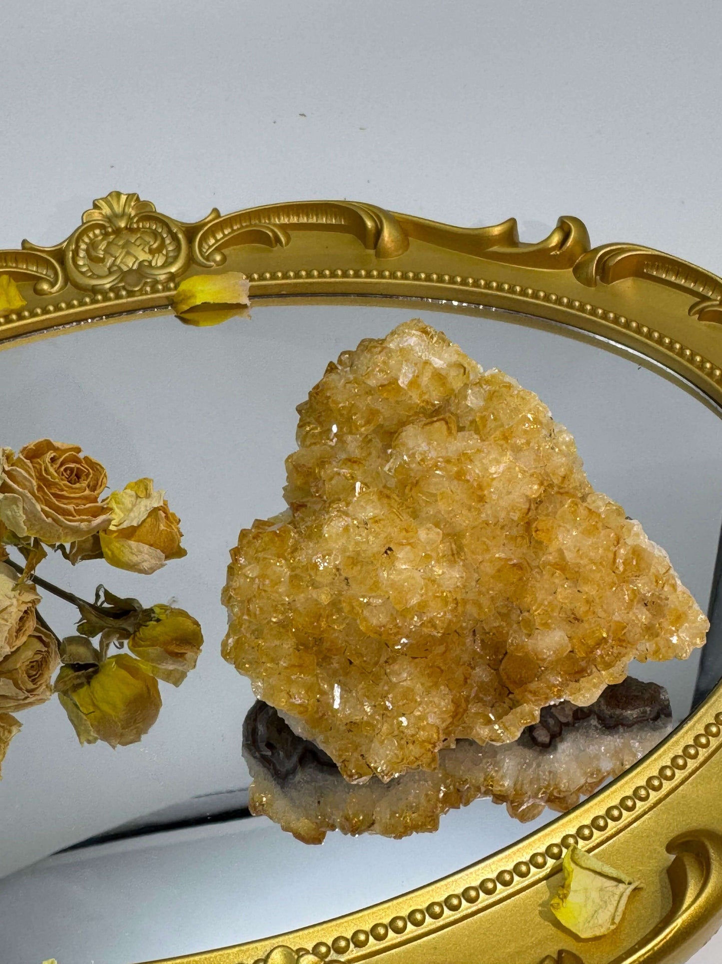 Citrine Cluster - Touch Vintage