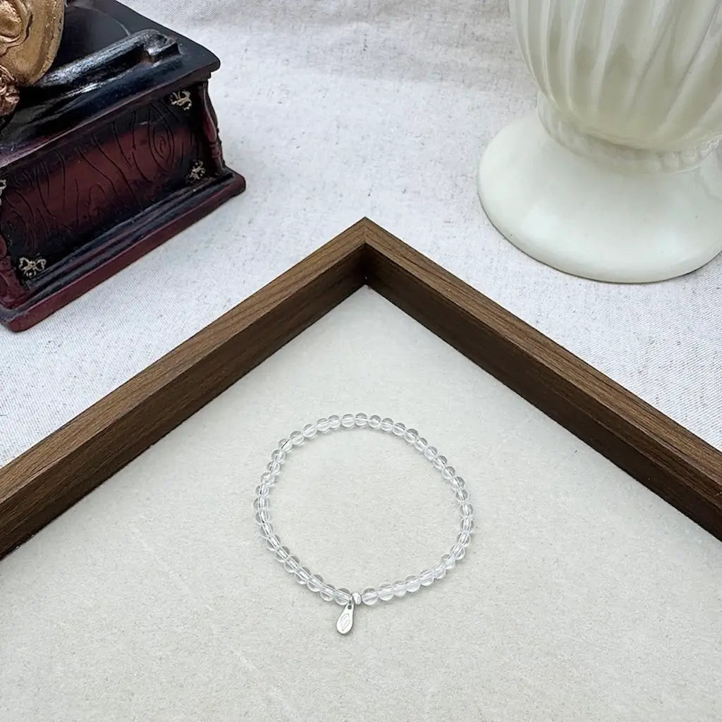 Clear Quartz Bracelet - Crystal Jewelry|Touch Vintage