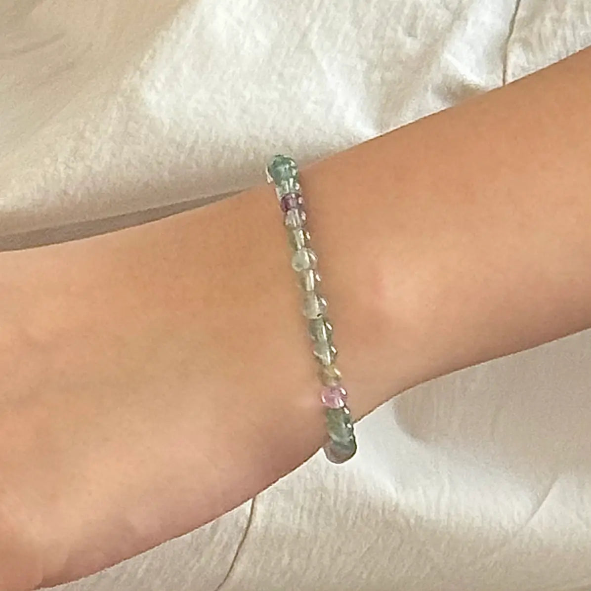 Fluorite Bracelet - Detail | Touch Vintage