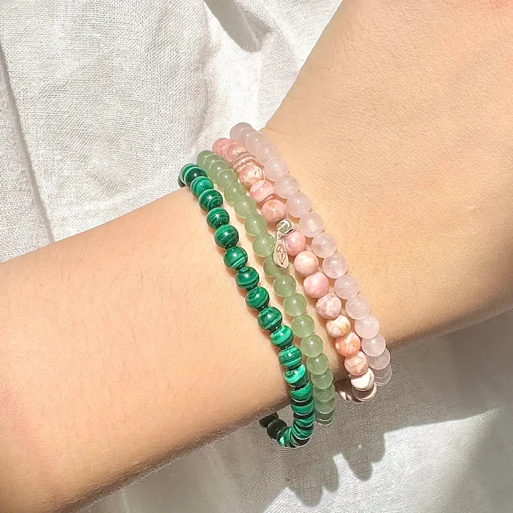 Heart Chakra Bracelet - Worn On Wrist |Touch Vintage