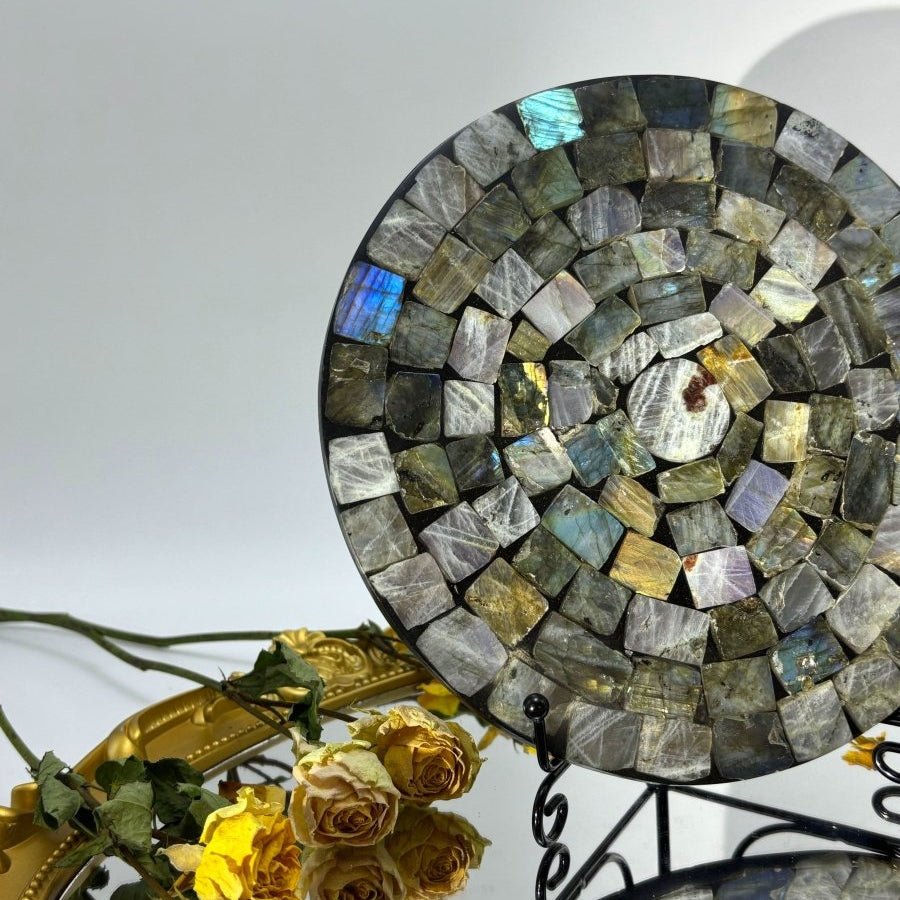 Labradorite Discs - Touch Vintage