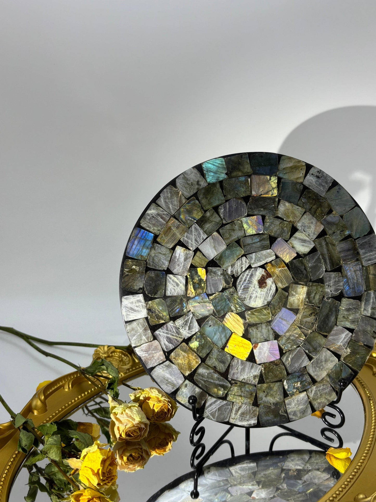 Labradorite Discs - Touch Vintage
