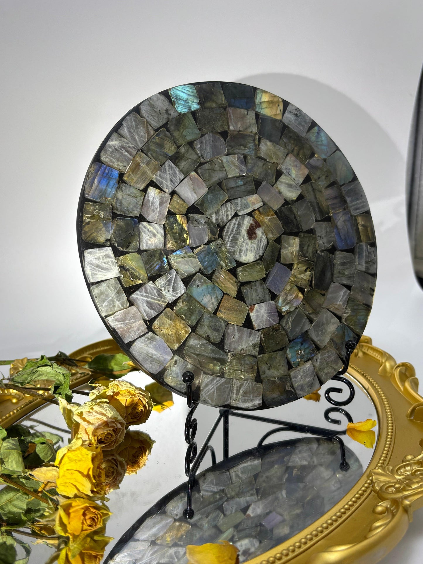 Labradorite Discs - Touch Vintage