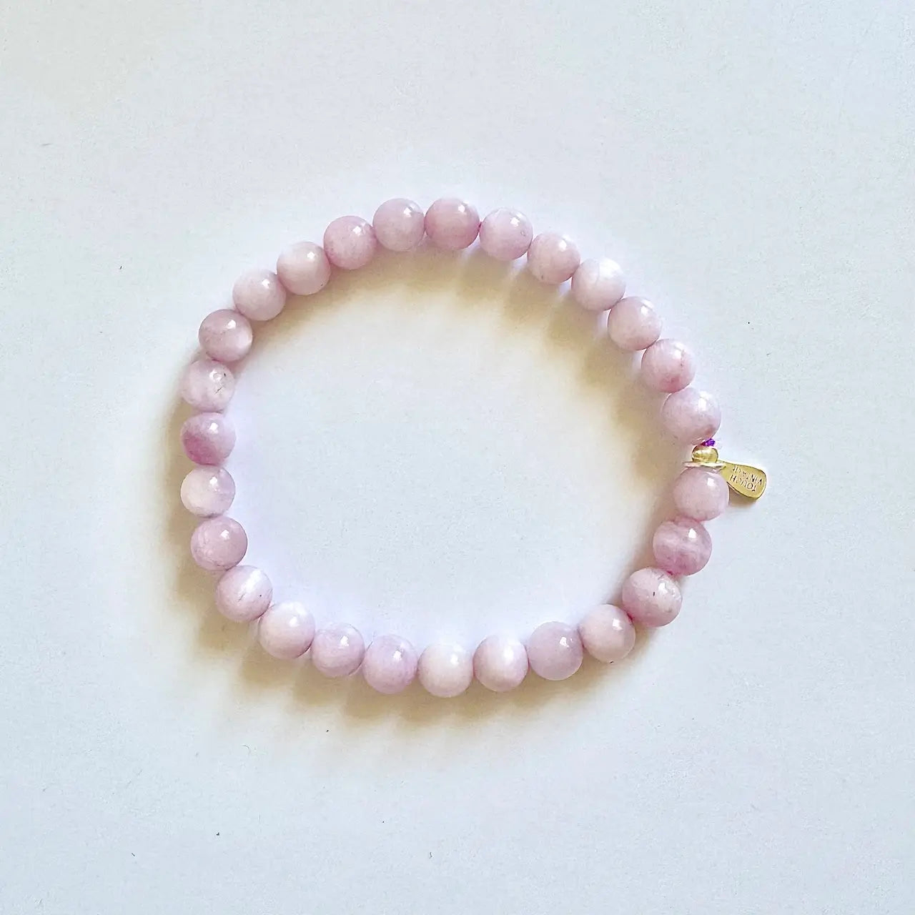 Kunzite Bracelet 6mm - Crystal Jewelry|Touch Vintage