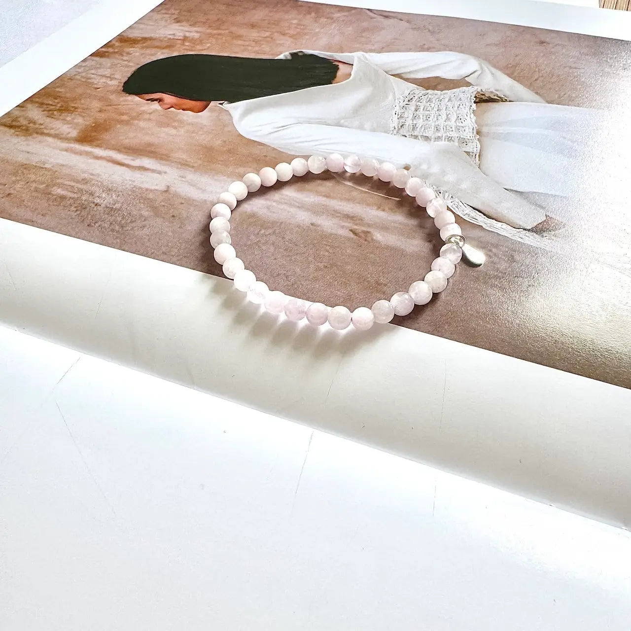 Kunzite Bracelet - Side View|Touch Vintage