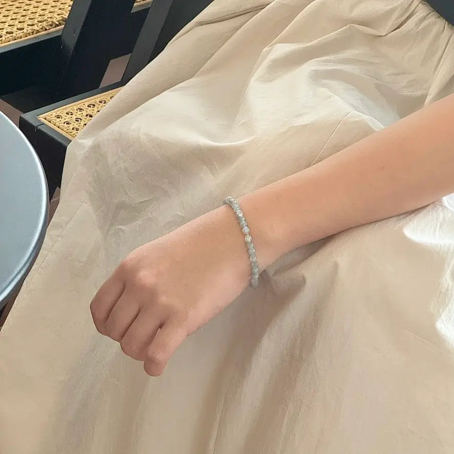 Kyanite Bracelet - Worn on Wrist | Touch Vintage