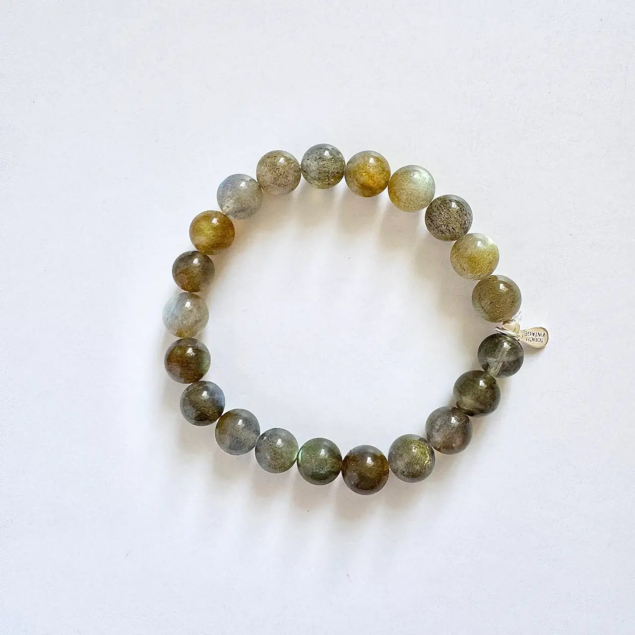 Labradorite Crystal Bracelet (Grade AAA, 8mm) – Touch Vintage