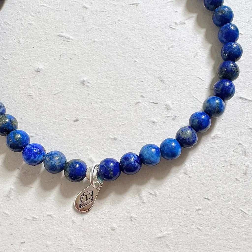 Lapis Lazuli Bracelet - Detail |Touch Vintage