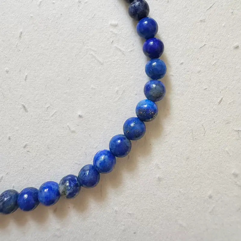 Lapis Lazuli Braclet - Close-up | Touch Vintage