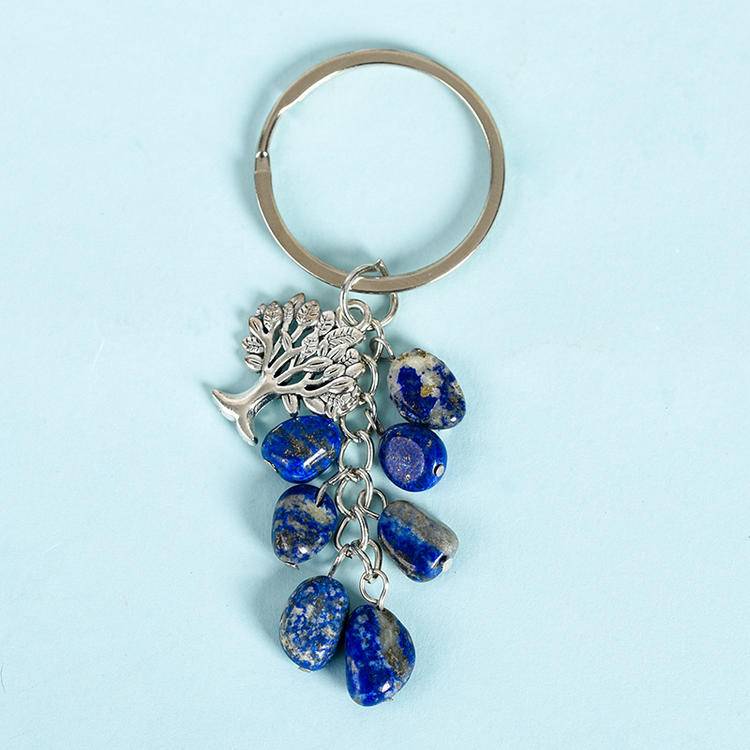 Lapis Lazuli Keychain|Touch Vintage