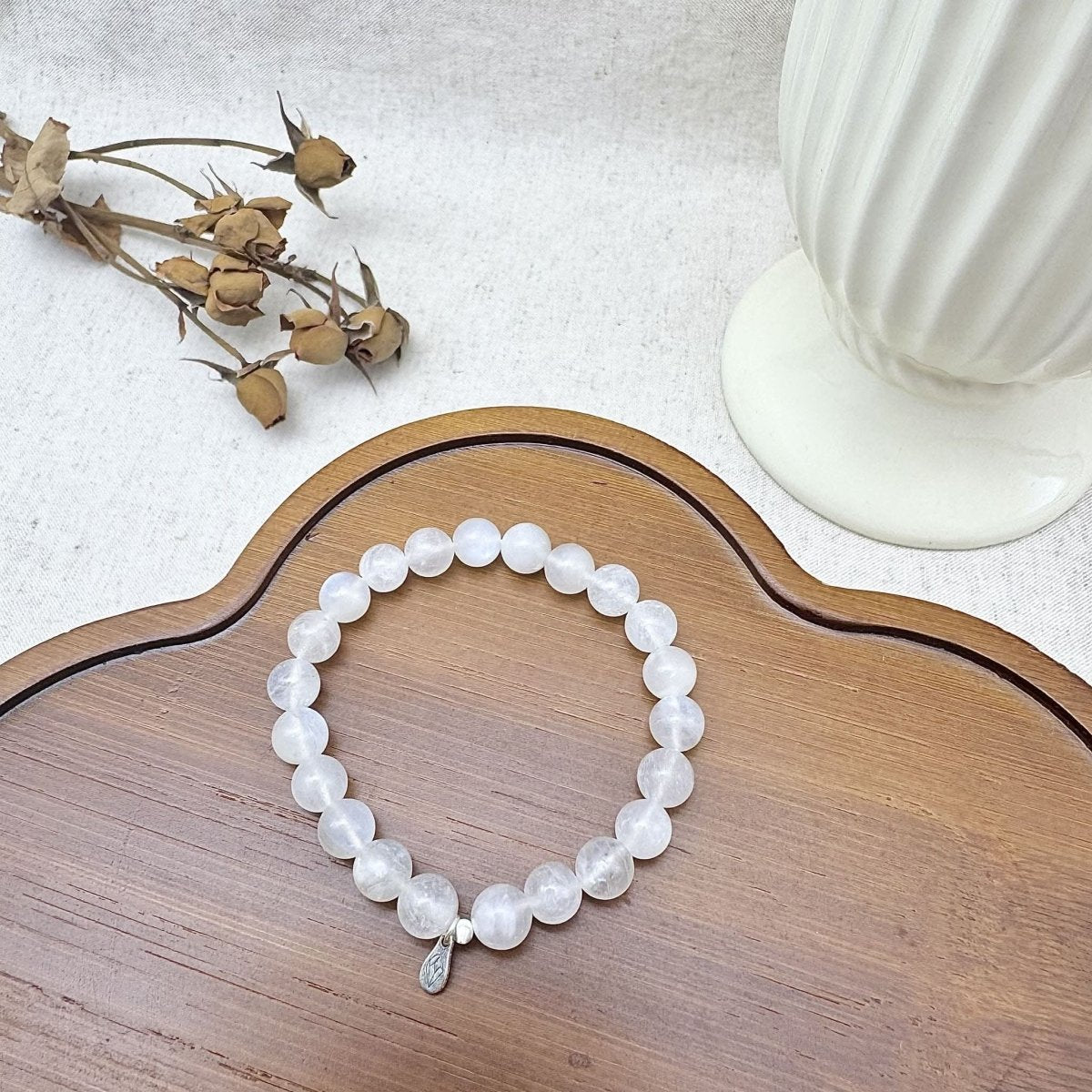 Moonstone Energy Bracelet - 8mm