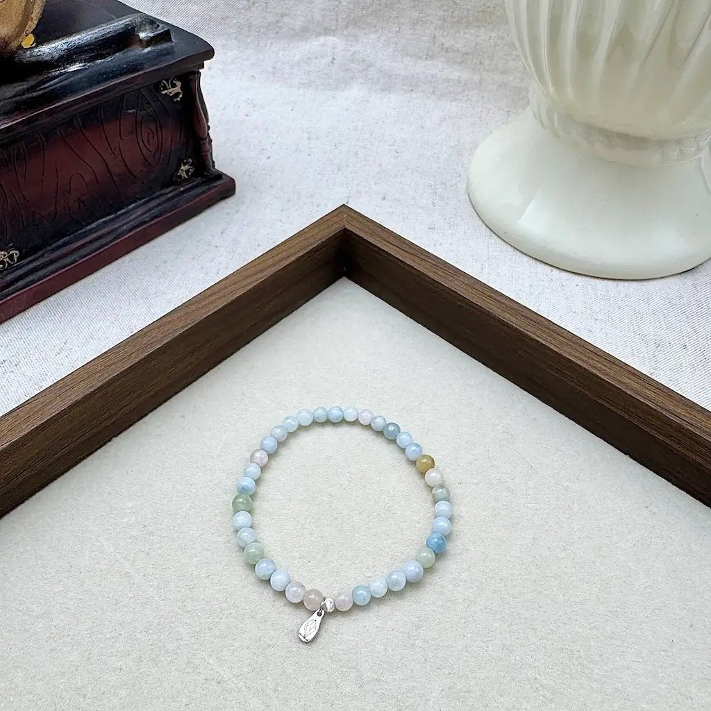 Morganite Bracelet - Crystal Jewelry | Touch Vintage