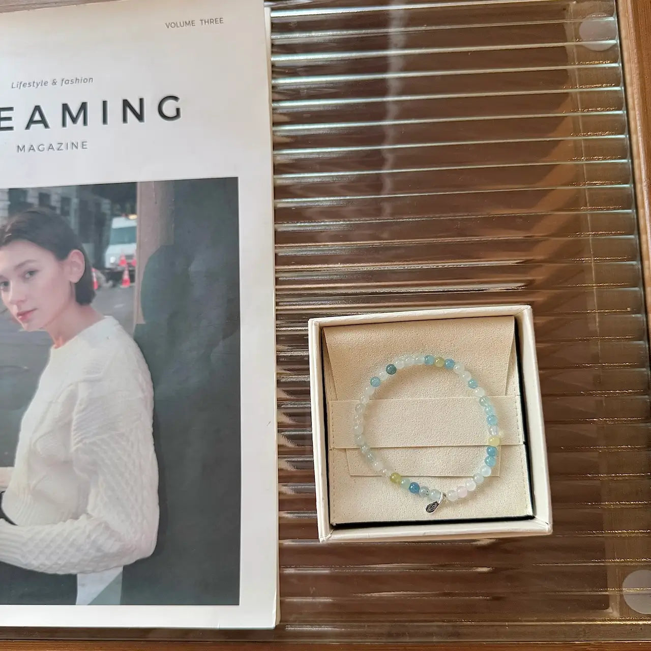 Morganite Bracelet - Gift Packaging|Touch Vintage