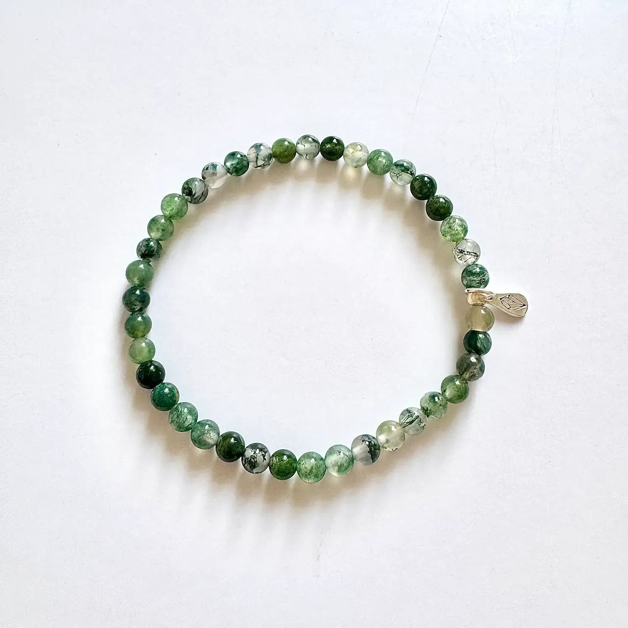 Moss Agate Bracelet|Touch Vintage