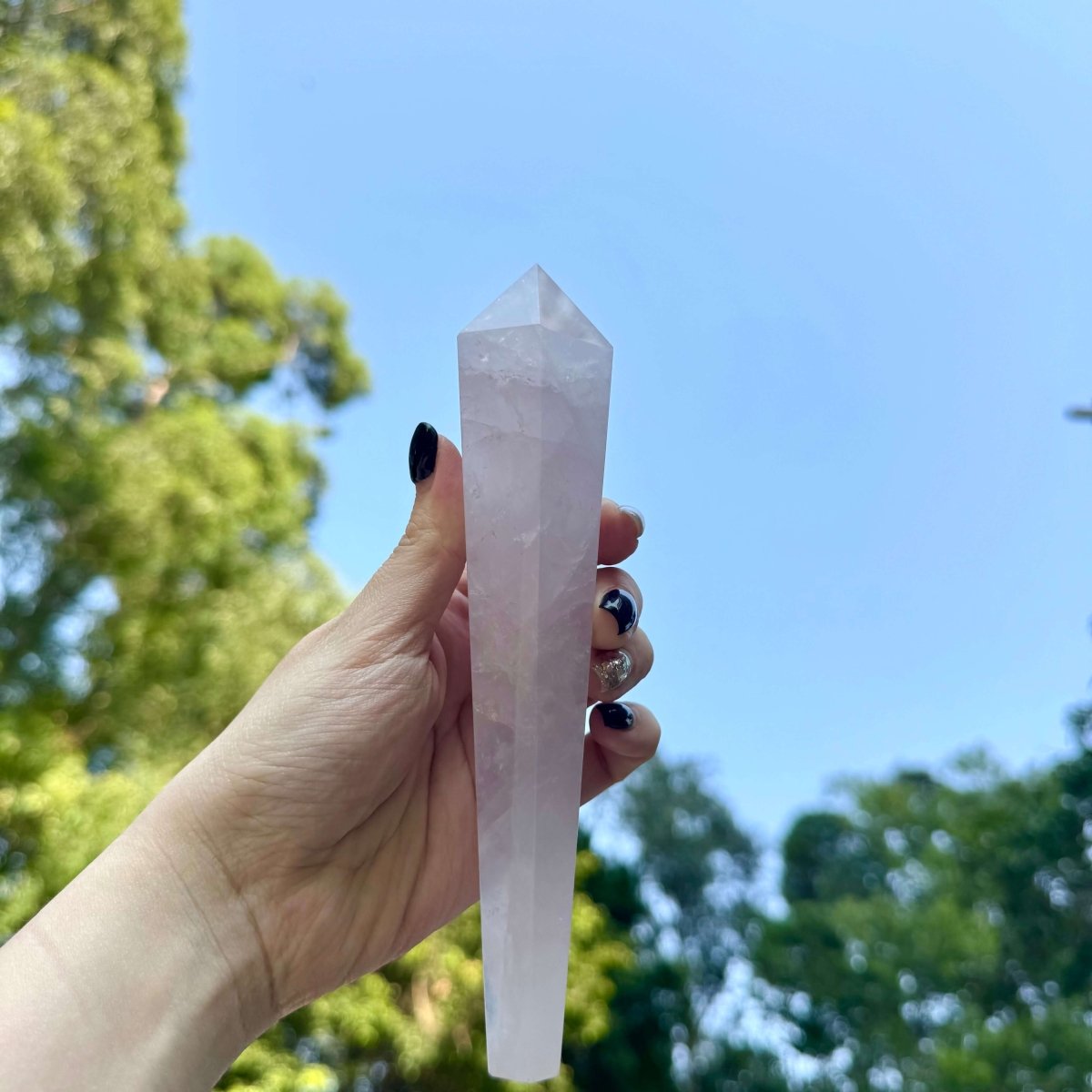 Purple Lavender Tower Amethyst