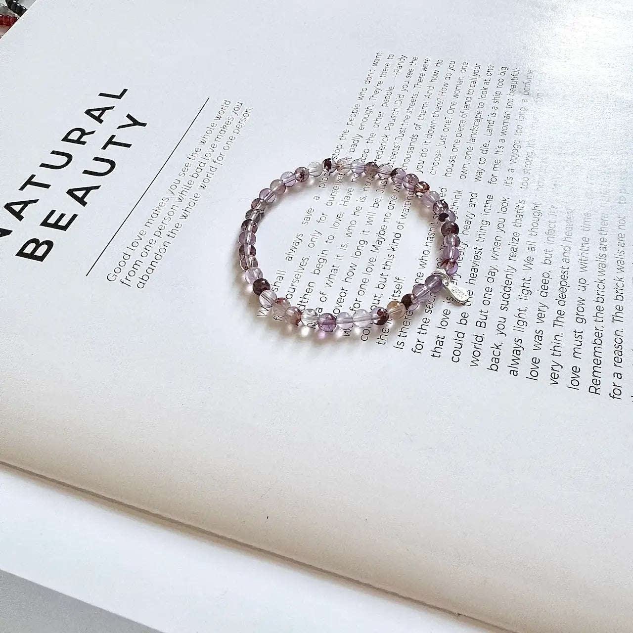 Purple Phantom Crystal - Bracelet|Touch Vintage