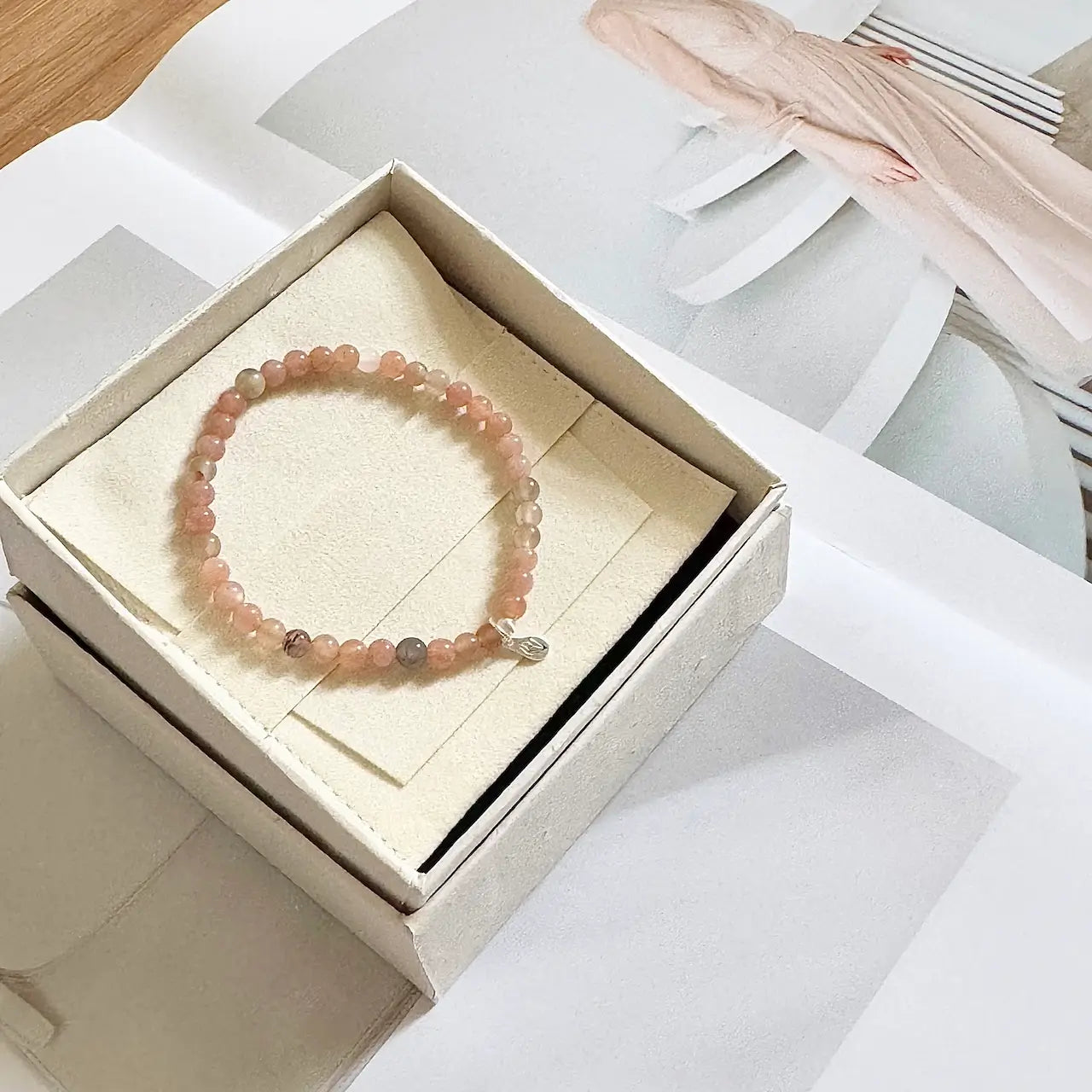 Rainbow Moonstone Energy Bracelet