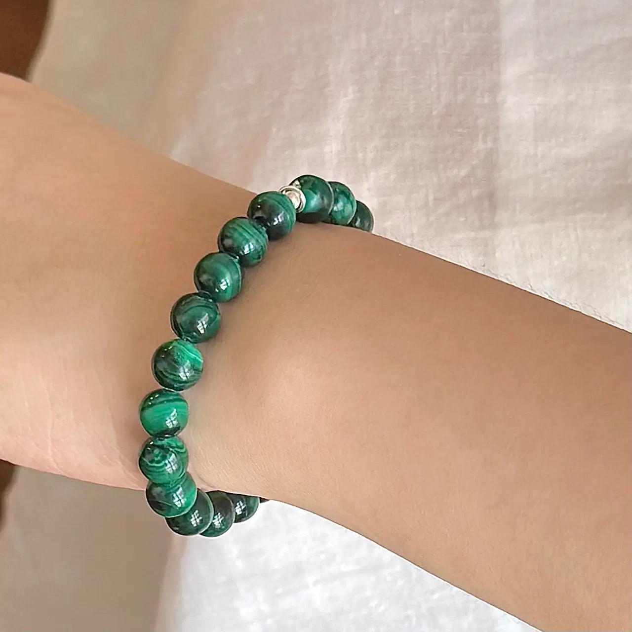 Real Malachite Detail|Touch Vintage