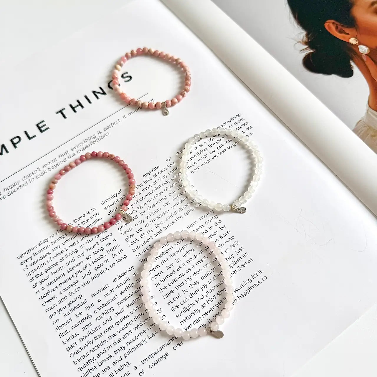 Self Love Bracelet - Side View | Touch Vintage
