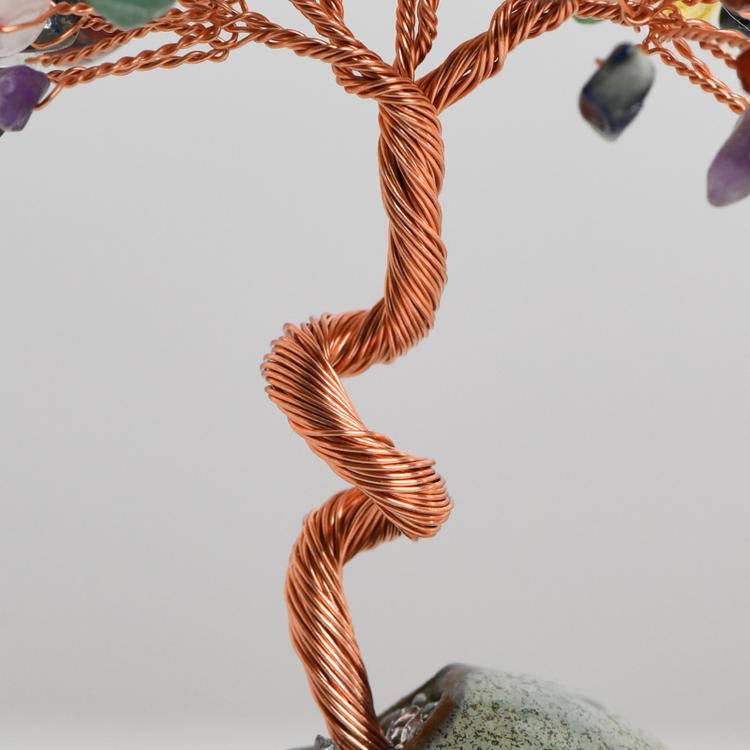 Seven Charka Crystal Tree - Detail|Touch Vintage