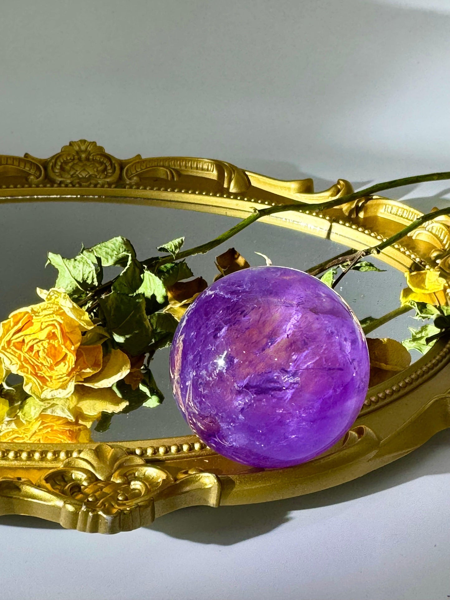 Amethyst Sphere - Touch Vintage