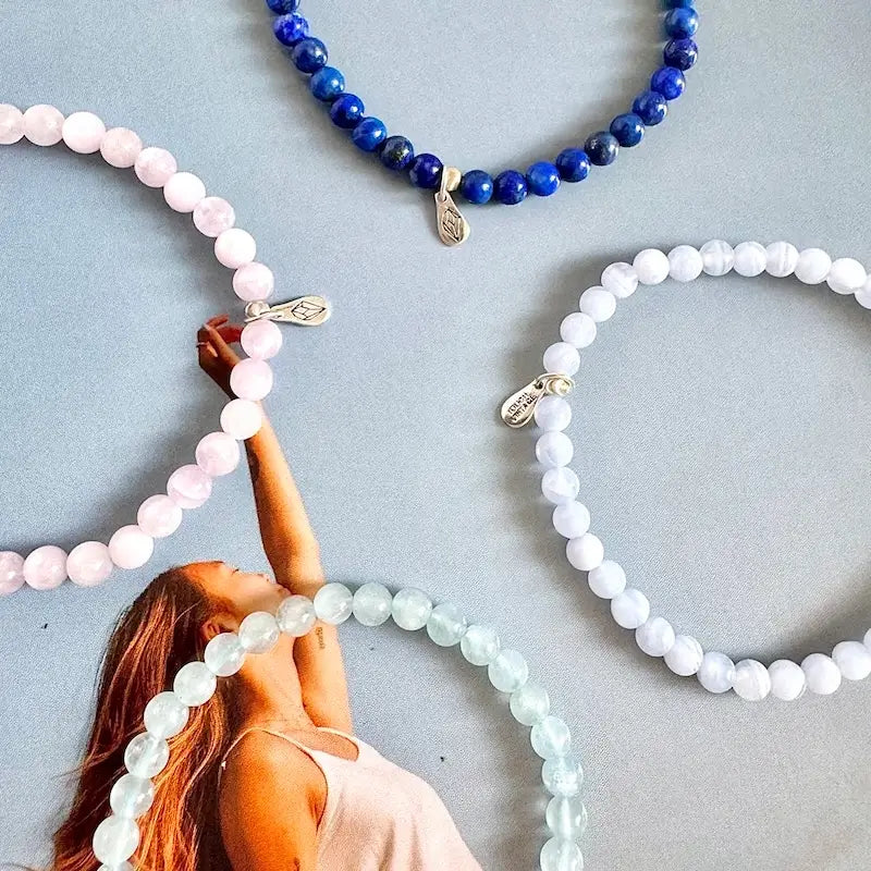 Throat Chakra Bracelet - Detail|Touch Vintage
