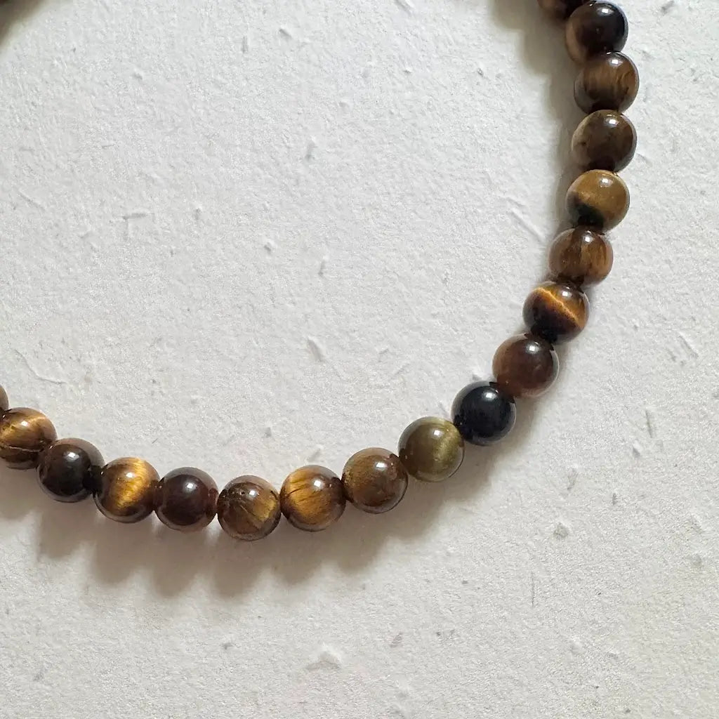 Tiger Eye Bracelet - Detail |Touch Vintage