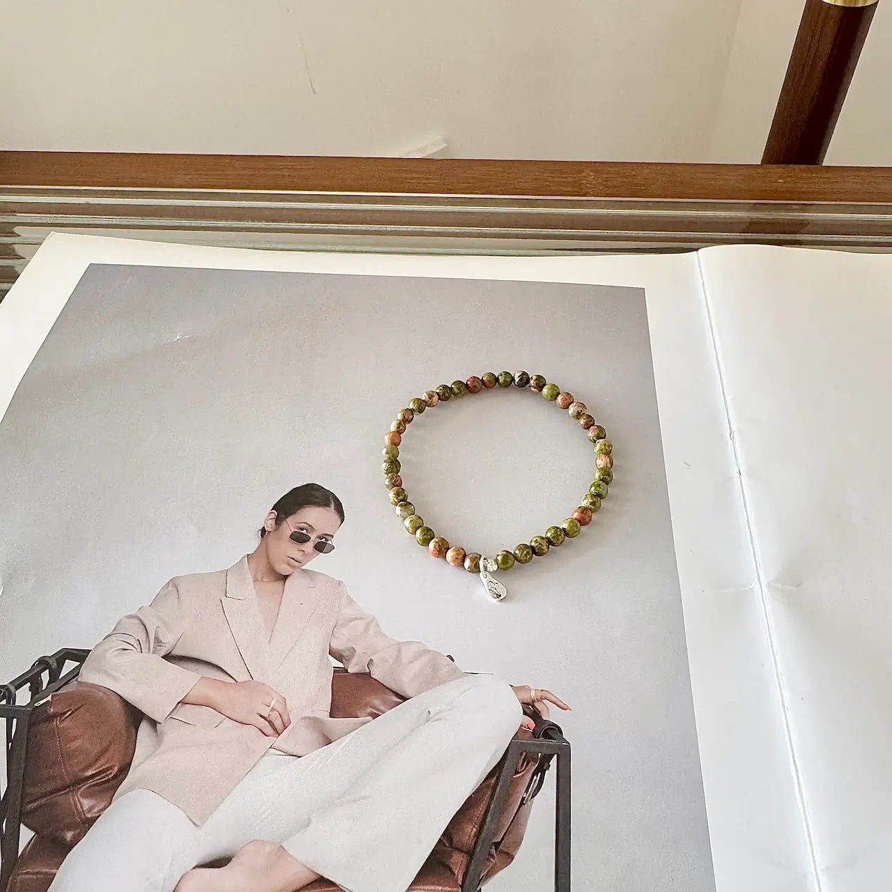 Unakite Energy Bracelet