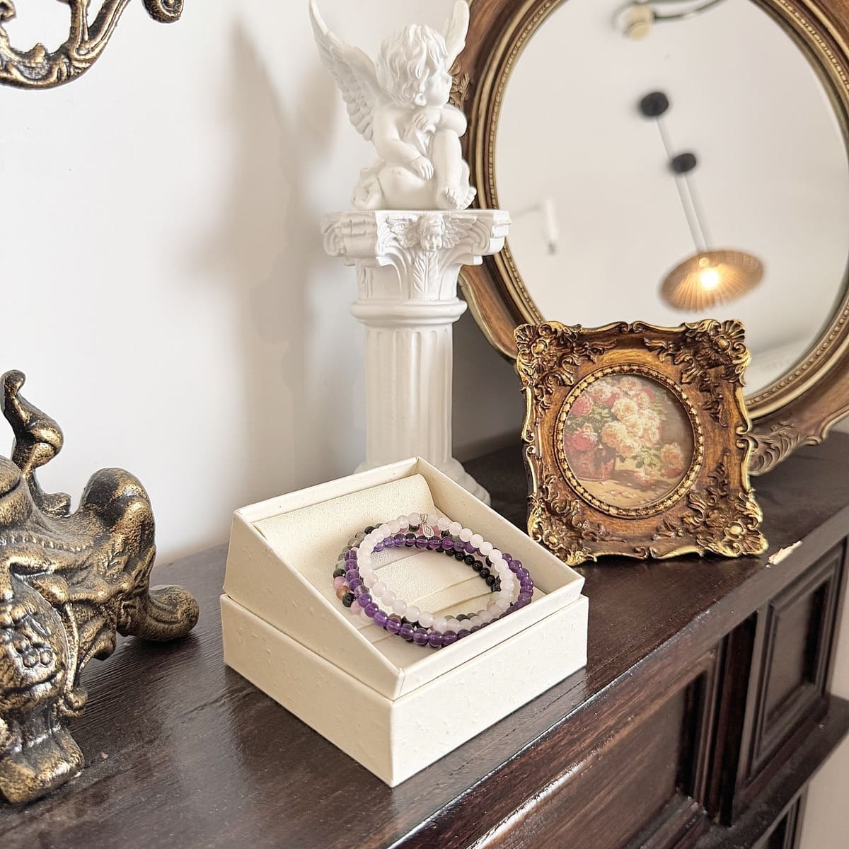 anti-anxiety bracelet set with packaging box