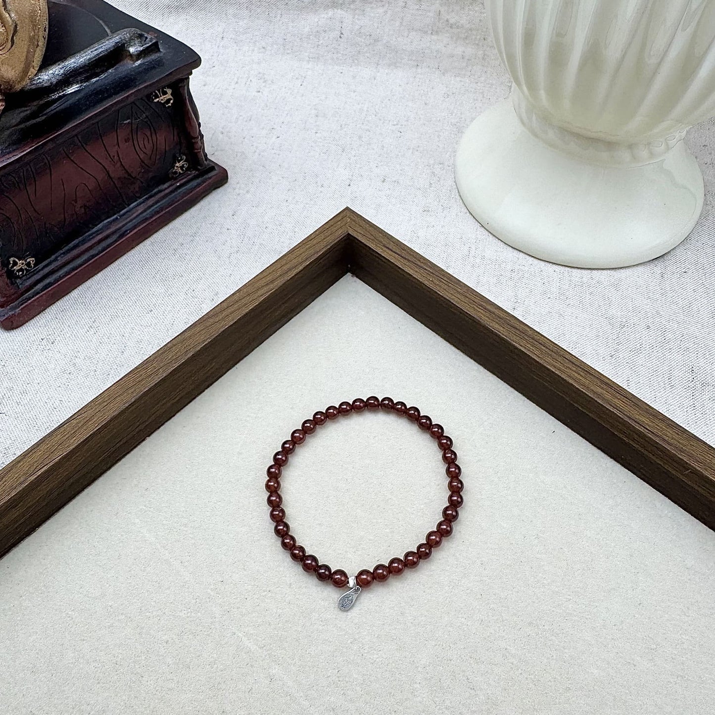 antique garnet bracelet