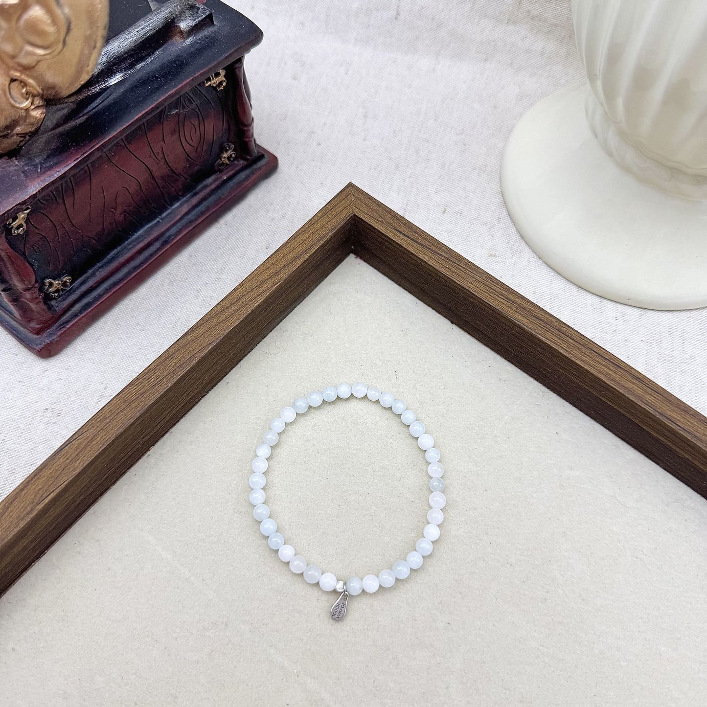 aquamarine birthstone bracelet