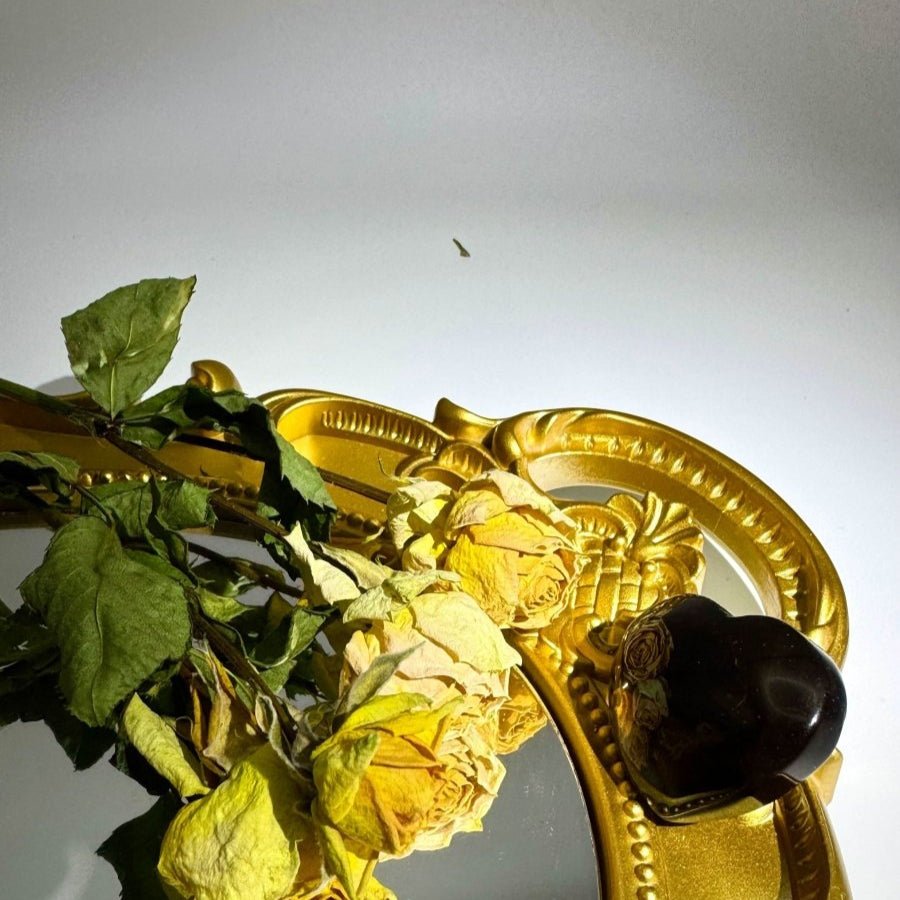 Black Quartz Heart - Touch Vintage