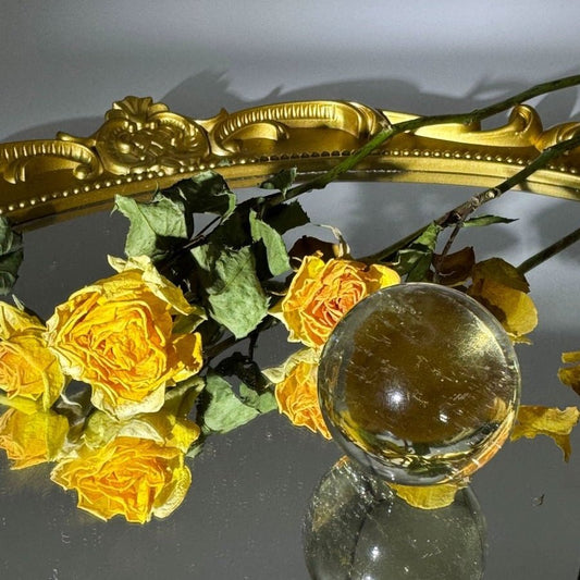 Citrine Sphere - Touch Vintage