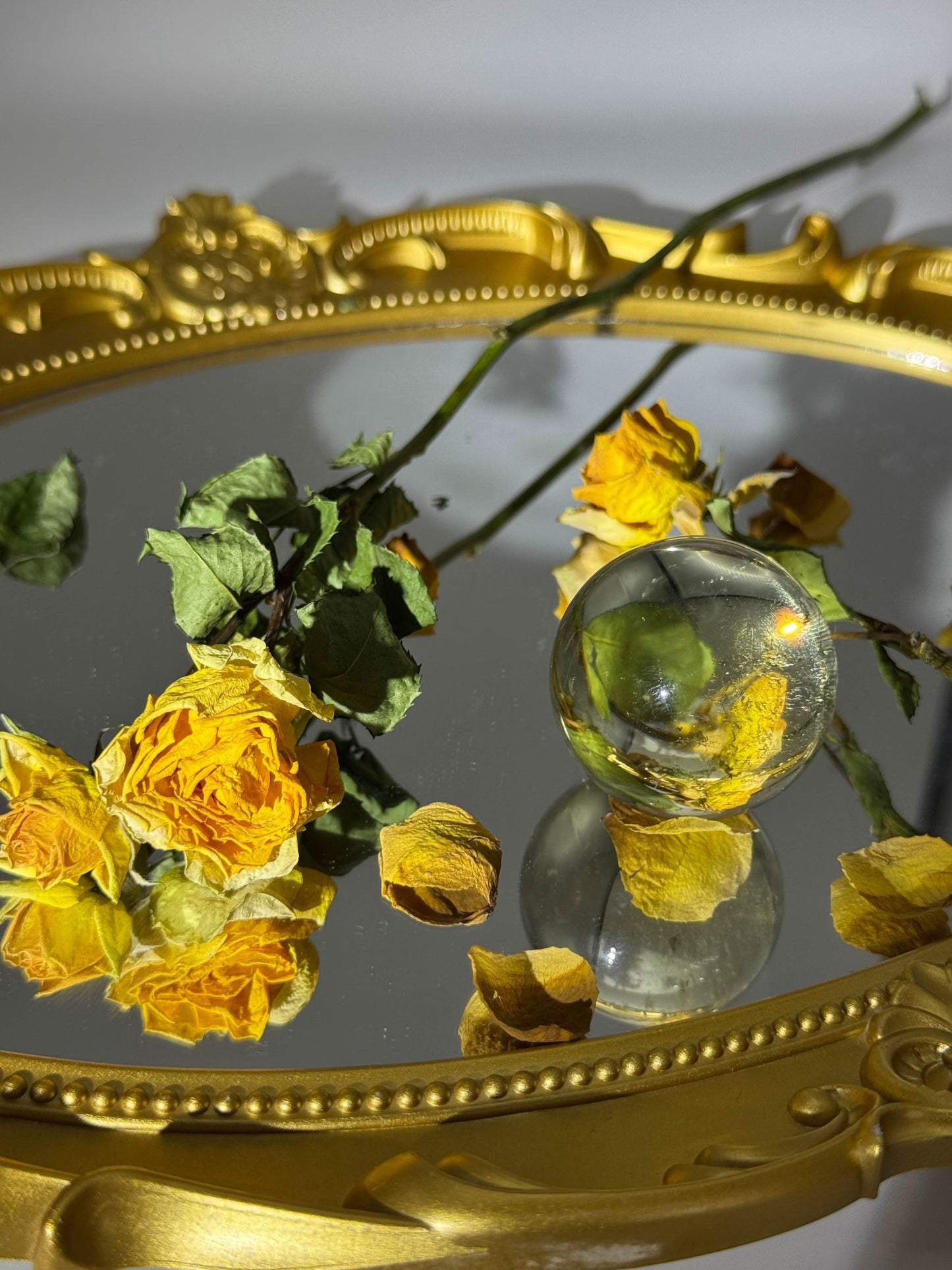 Citrine Sphere - Touch Vintage