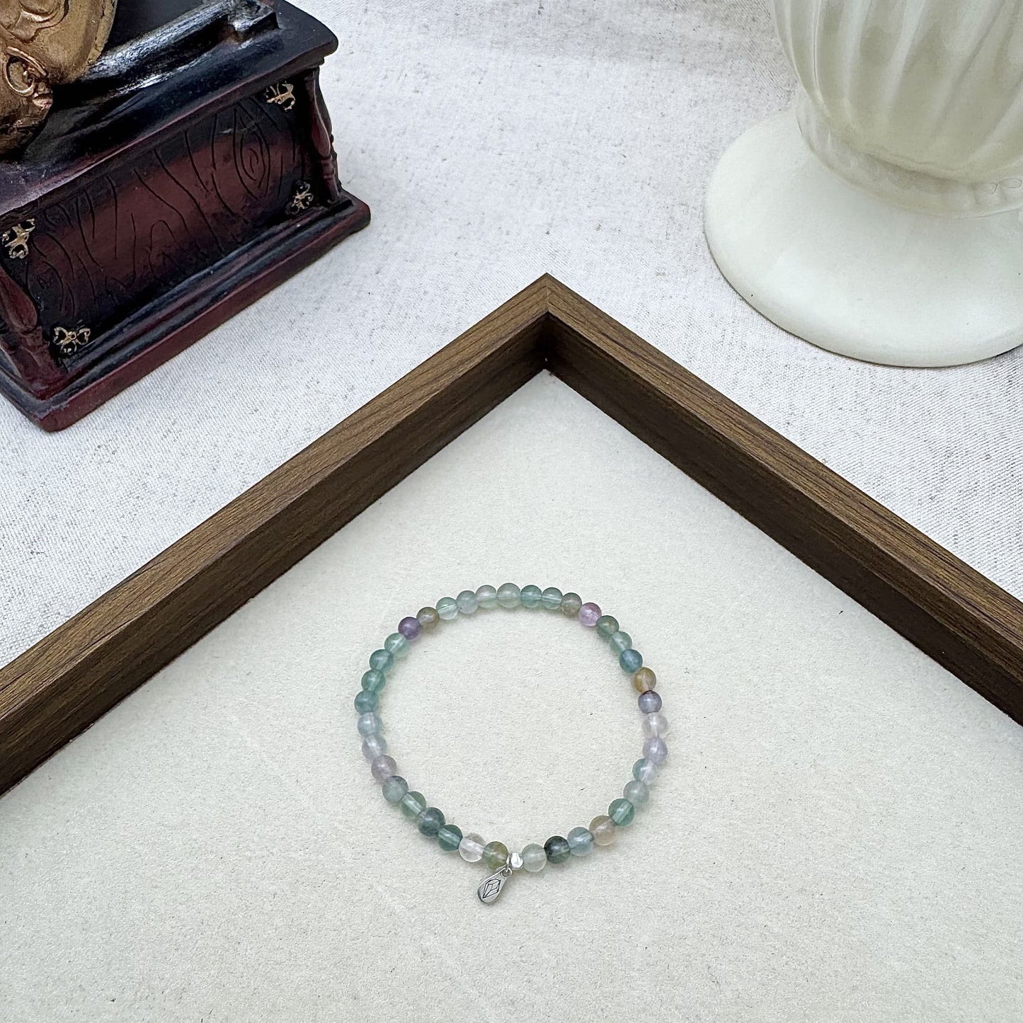 fluorite crystal bracelet