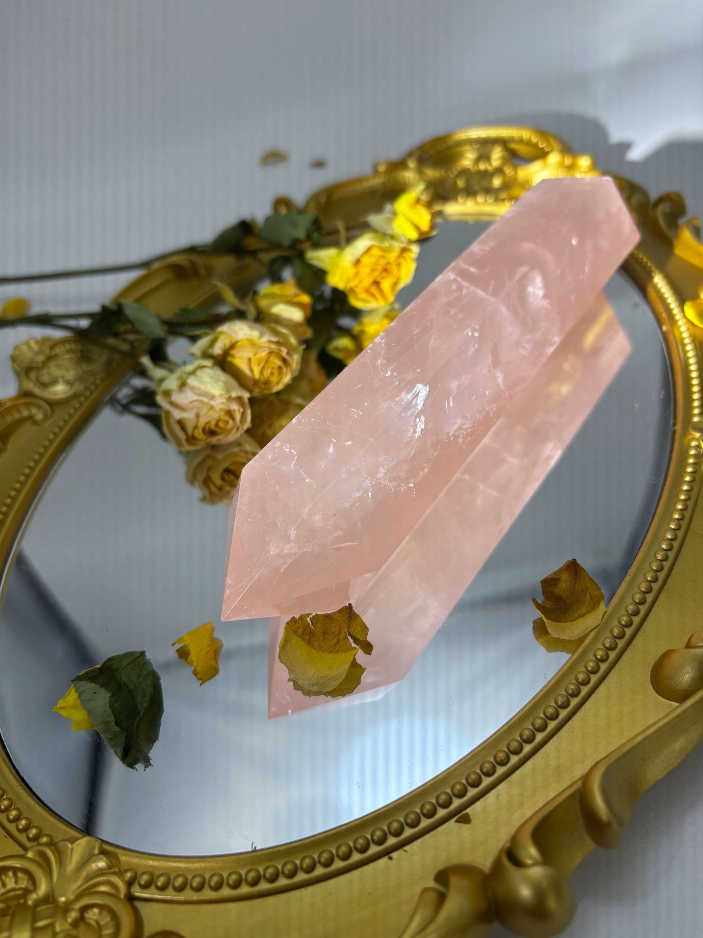 Rose Quartz Tower - Touch Vintage