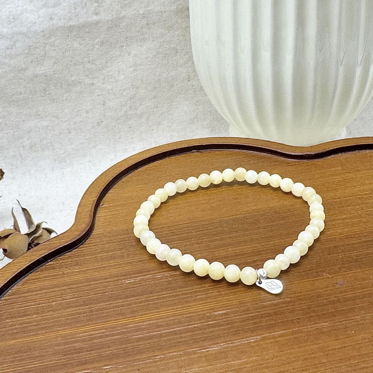 natural Yellow Calcite bracelet
