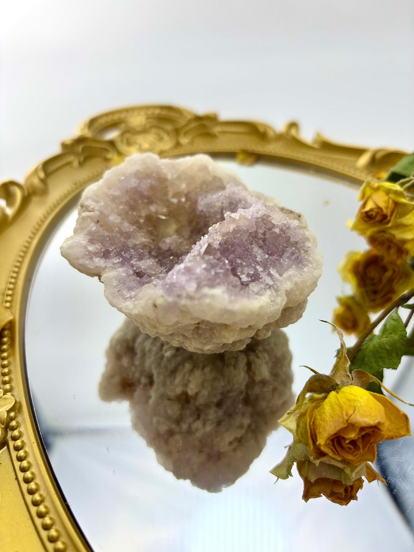 Rose Quartz Pink Crystal Geode|You pick - Touch Vintage