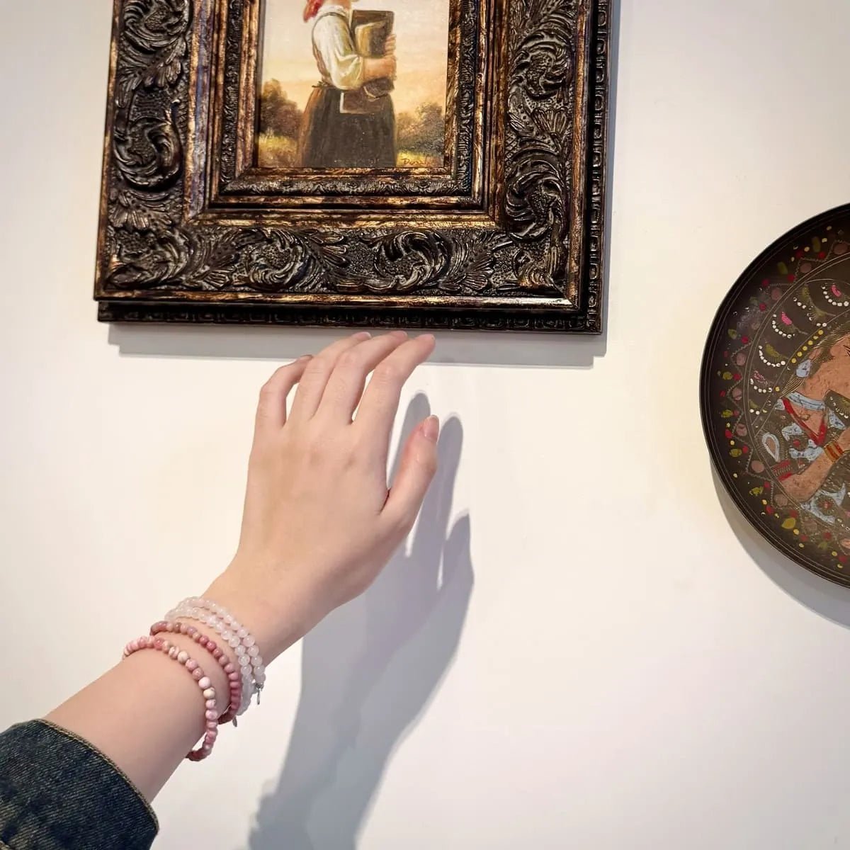 self_love_bracelet set on the hand