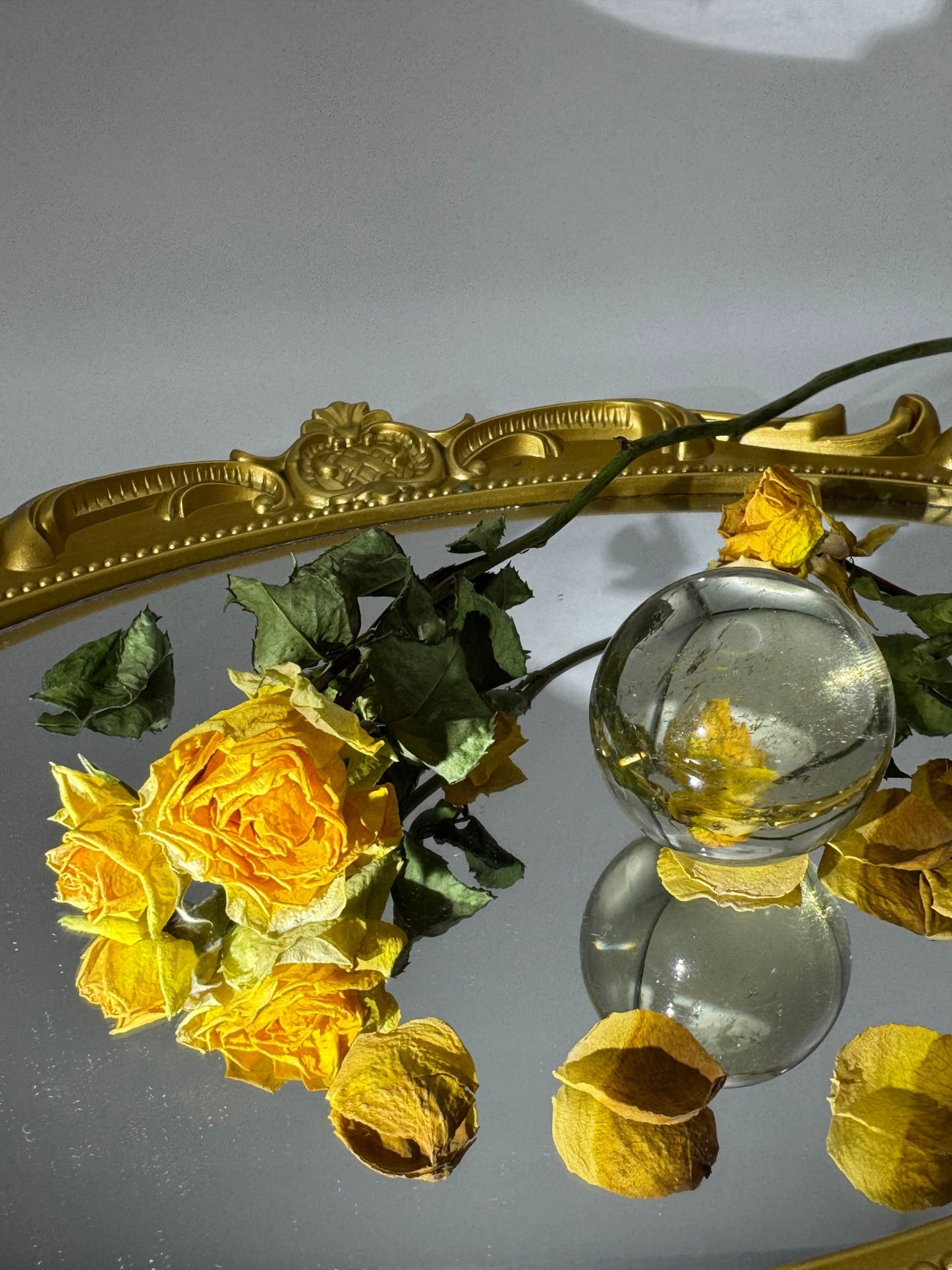 Citrine Sphere - Touch Vintage