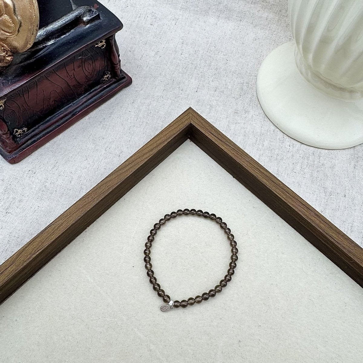 smoky quartz bracelet