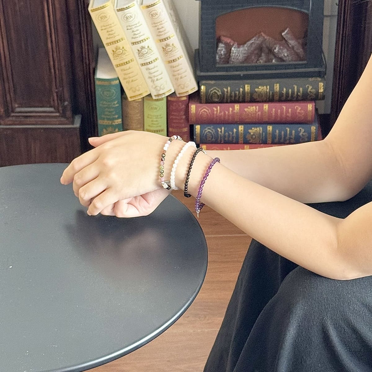 vintage anti-anxiety bracelet set