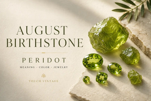 Peridot — August Birthstone meaning, color, and jewelry guide