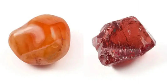 Carnelian vs Garnet crystal guide for energy, love, and daily use