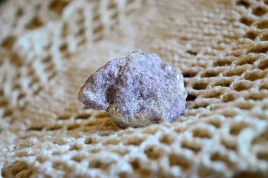 Lepidolite crystal for emotional calm and anxiety relief